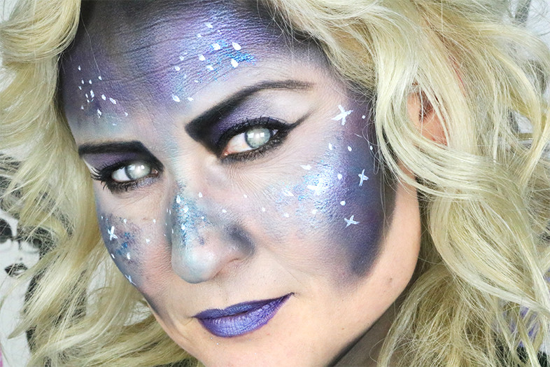 galaxy makeup 2 tutorial