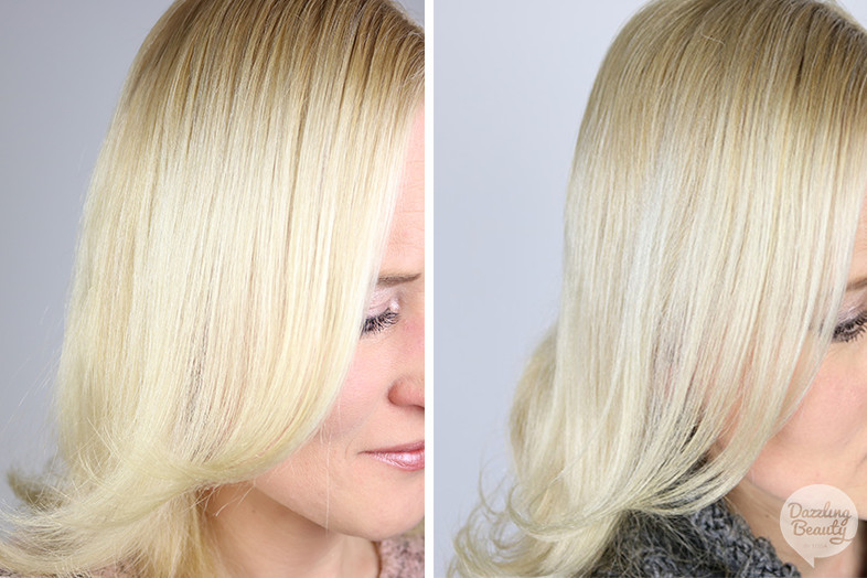 voor en na fudge clean blonde