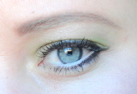 Make up look groen Amati afbeelding 3