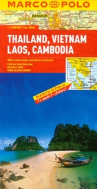 landkaart cambodja
