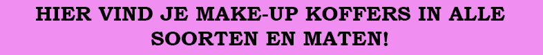 make up koffer | Opbergtips