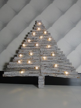 Kerstboom van hout