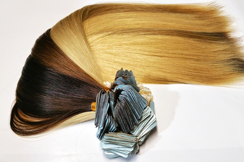 Tape hair extensions