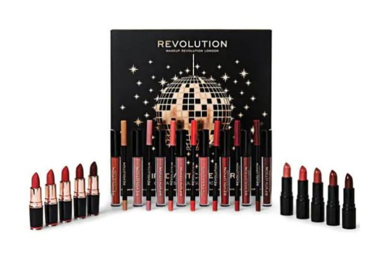 make up revolution lippen adventskalender 2018