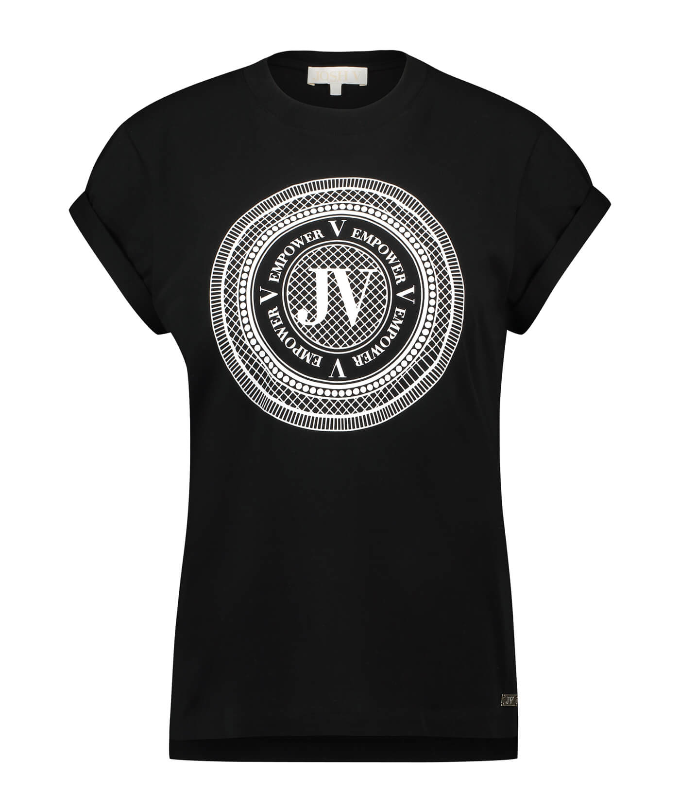 DORA EMPOWER BLACK TSHIRT JOSHV 2018 FRONT 