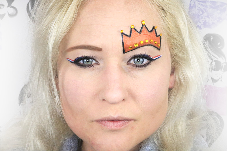 koningsdag make up look