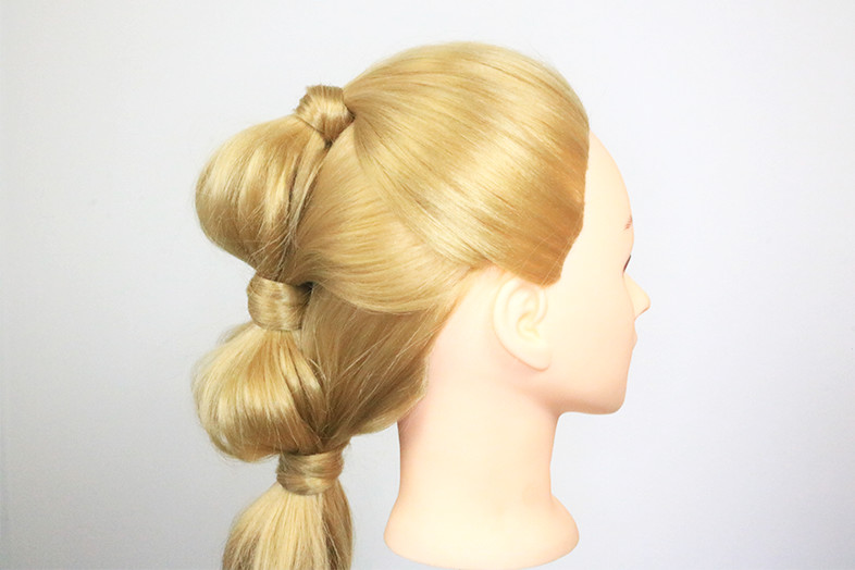 bubble ponytail