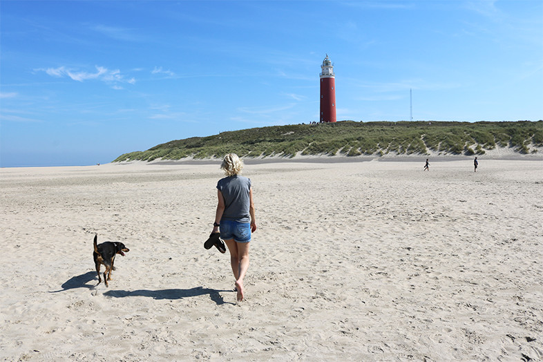 vakantie nederland aan het strand