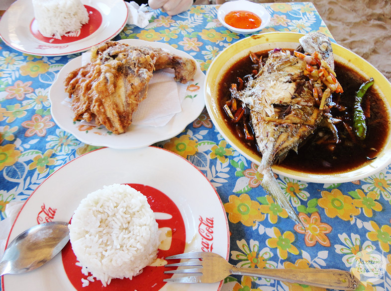 Nacpan beach food