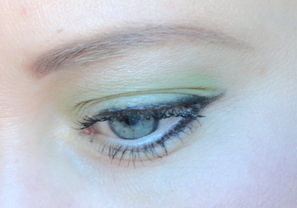 Make up look groen Amati afbeelding 2