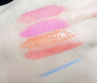 Amati make up swatches