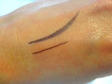 Catrice eyeliner pen swatches