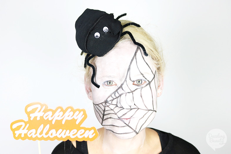 spinnen make up halloween