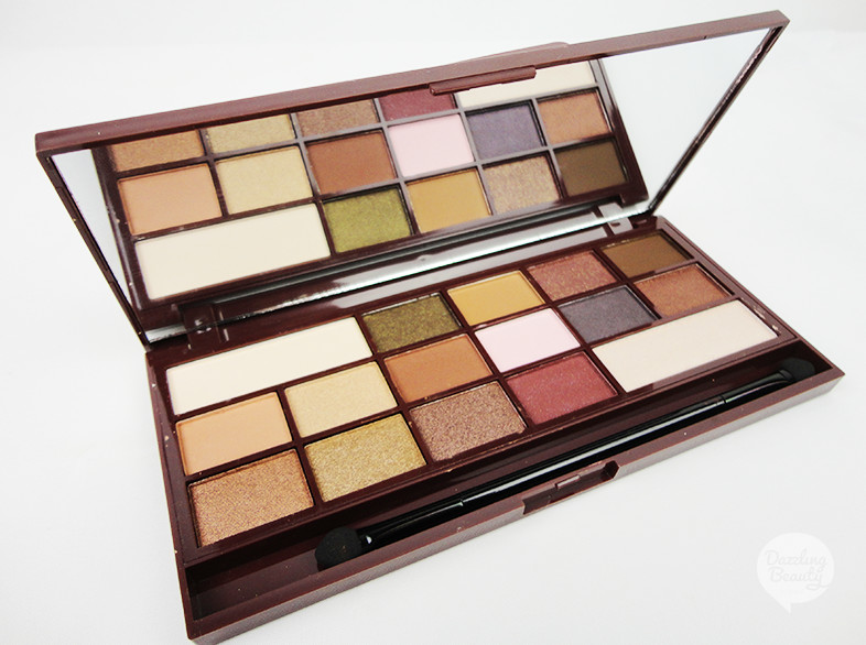 I love make up chocolate palette open