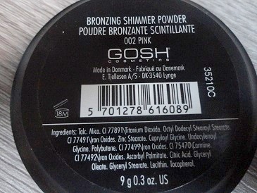 GOSH Bronzing Shimmer Powder 3