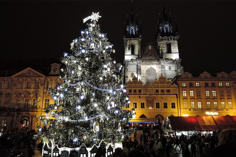 praag met kerst