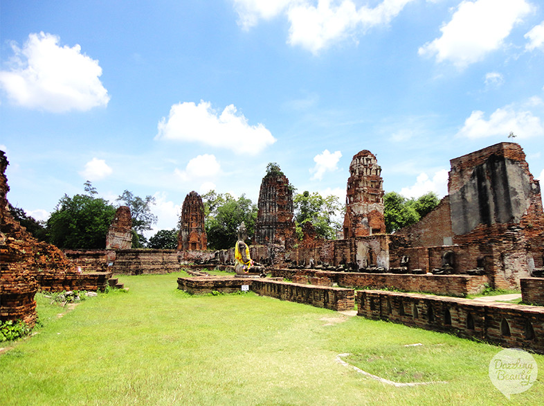 tempels en ruïnes ayutthaya