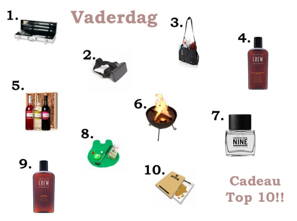 10 x Vaderdag cadeaus!