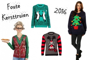 Leuke (foute) kersttruien voor 2016!