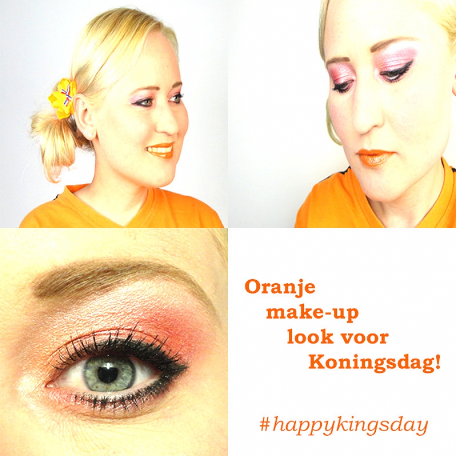 Oranje Make-up Look voor
