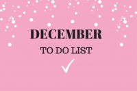 De December TO DO List!