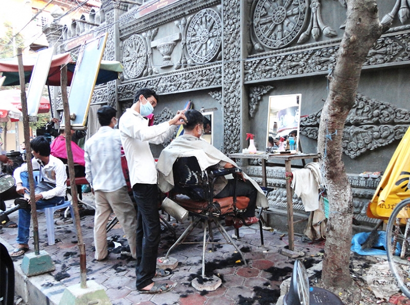 De straatkapper in Cambodja - Beauty spotten op reis!