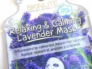 Gezichtsmasker met lavendel!