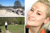 Hunebedden en Koningsdag Make-up!