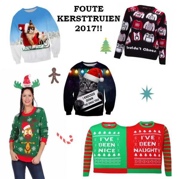 Foute kersttrui inspiratie 2017!