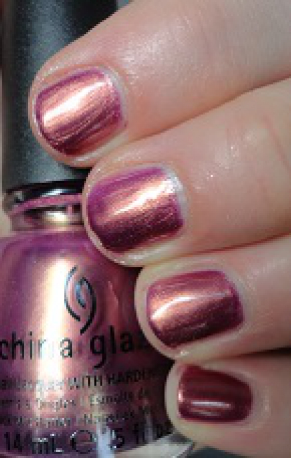 Roze nagellak van China Glaze