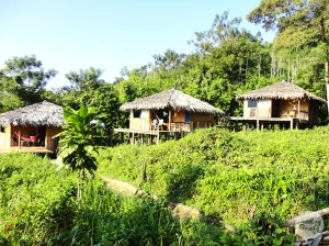 Bijzondere overnachting in Rainbow Lodge, Cambodja