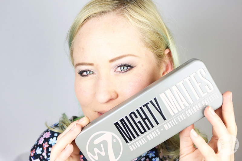 W7 Mighty Mattes Palette Make-up Look &amp; Review!